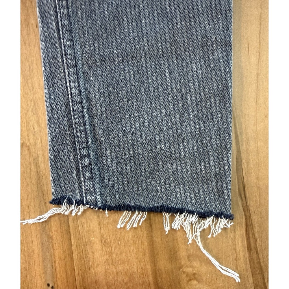 Vintage Levis 701 Womens Student Fit Charcoal Textured Tag 28x34 Actual 26x27 - Picture 10 of 15